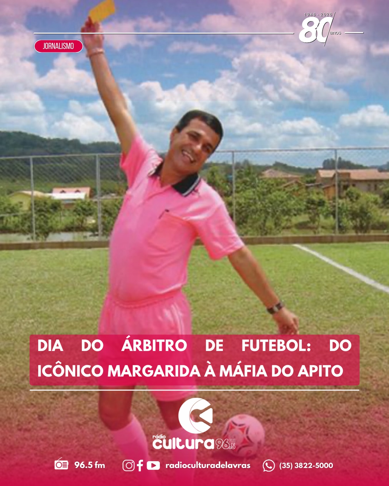 Dia do Árbitro: de Arnaldo Cezar Coelho a Margarida, o apito que marcou o futebol