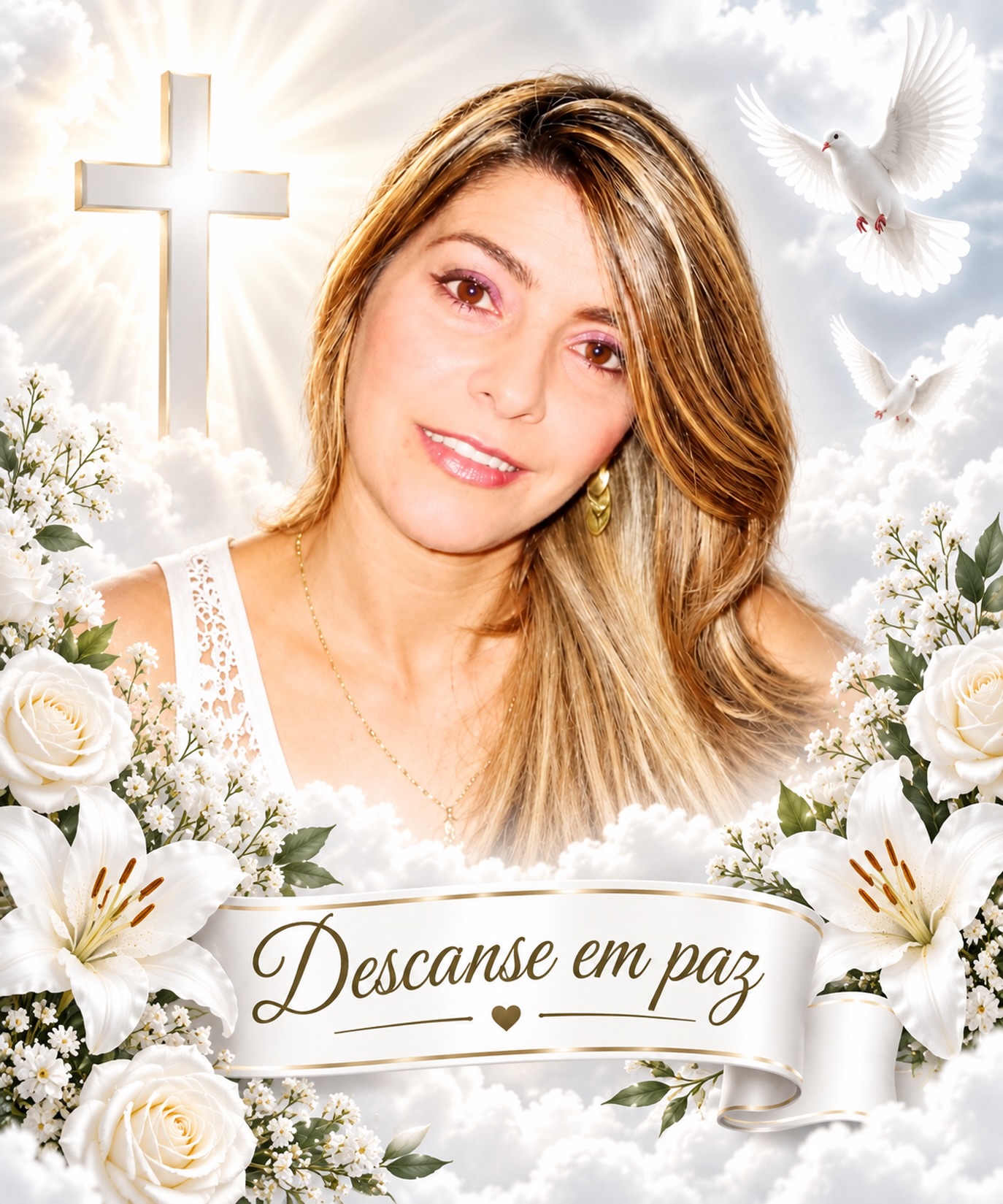 Falece Alaise, esposa de Gerson, gerente da Caixa Econômica Federal, e mãe de Milena