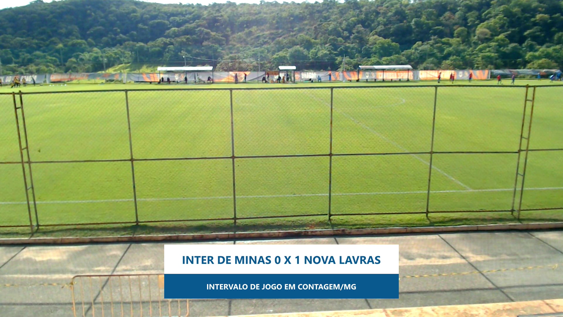 Intervalo em Contagem: Nova Lavras vence o Inter de Minas por 1 a 0