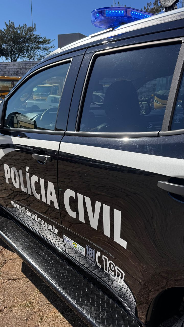 Viatura da Polícia Civil de Minas Gerais