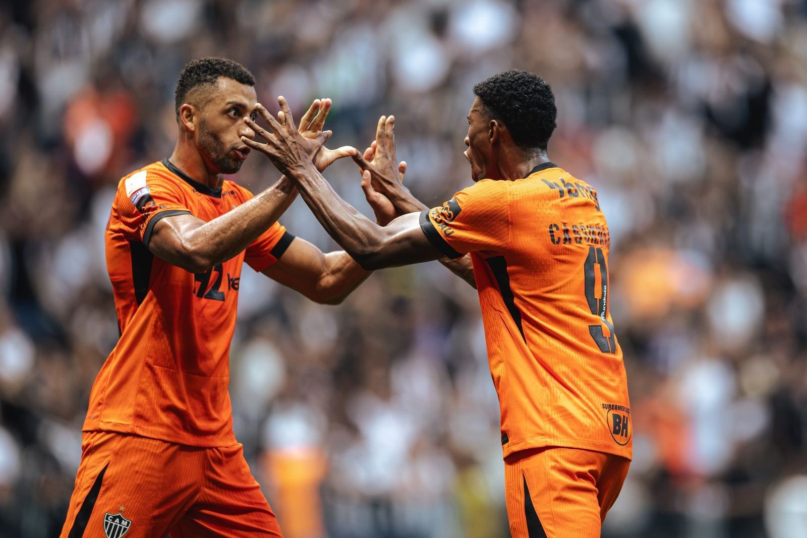 Autor do gol do Galo, Cassierra foi eleito o melhor em campo