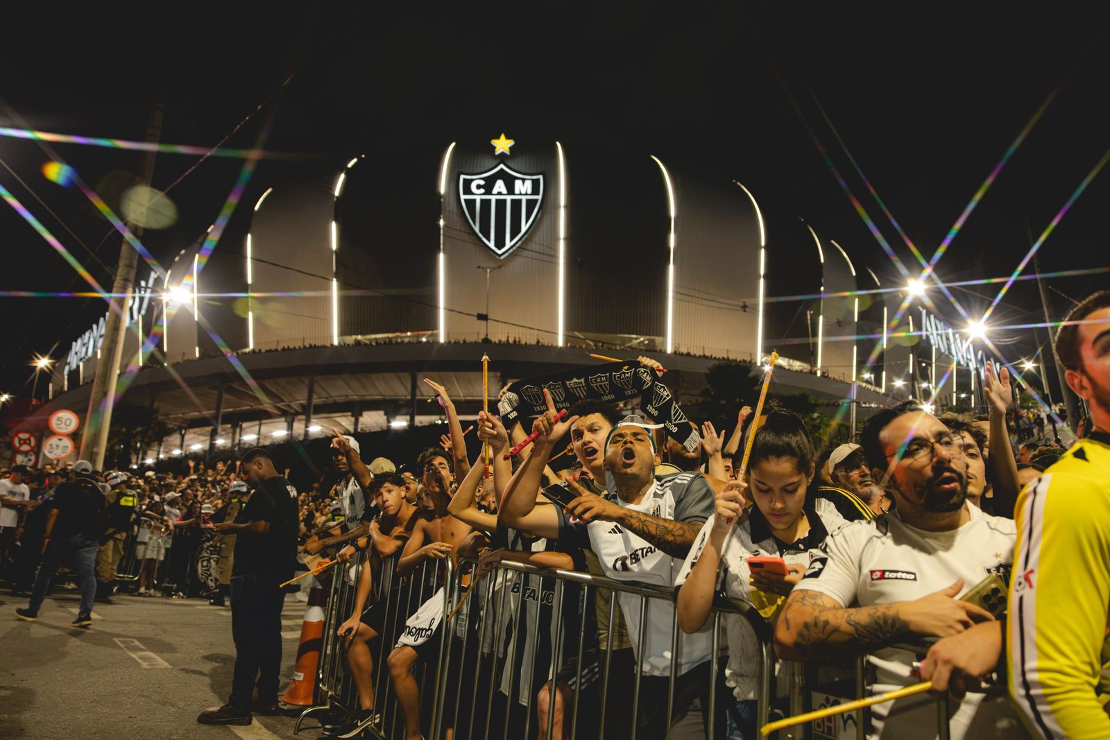 Arena MRV, palco do clássico desta quinta-feira
