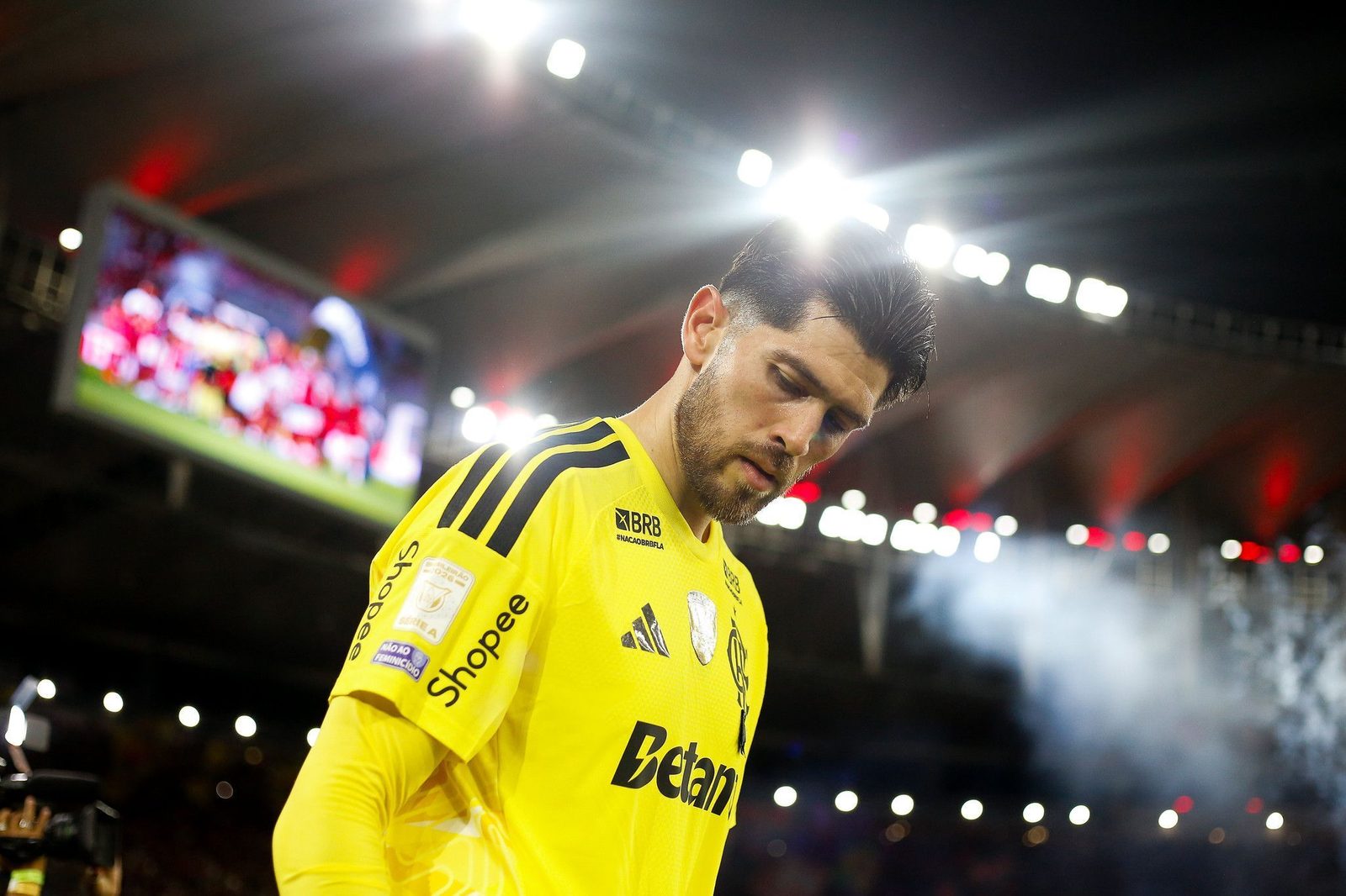O goleiro Agustín Rossi, do Flamengo