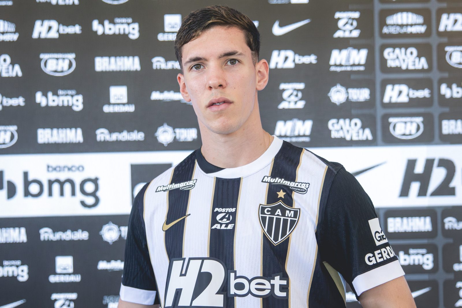 Thiago Borbas marcou o primeiro gol dele com a camisa do Atlético