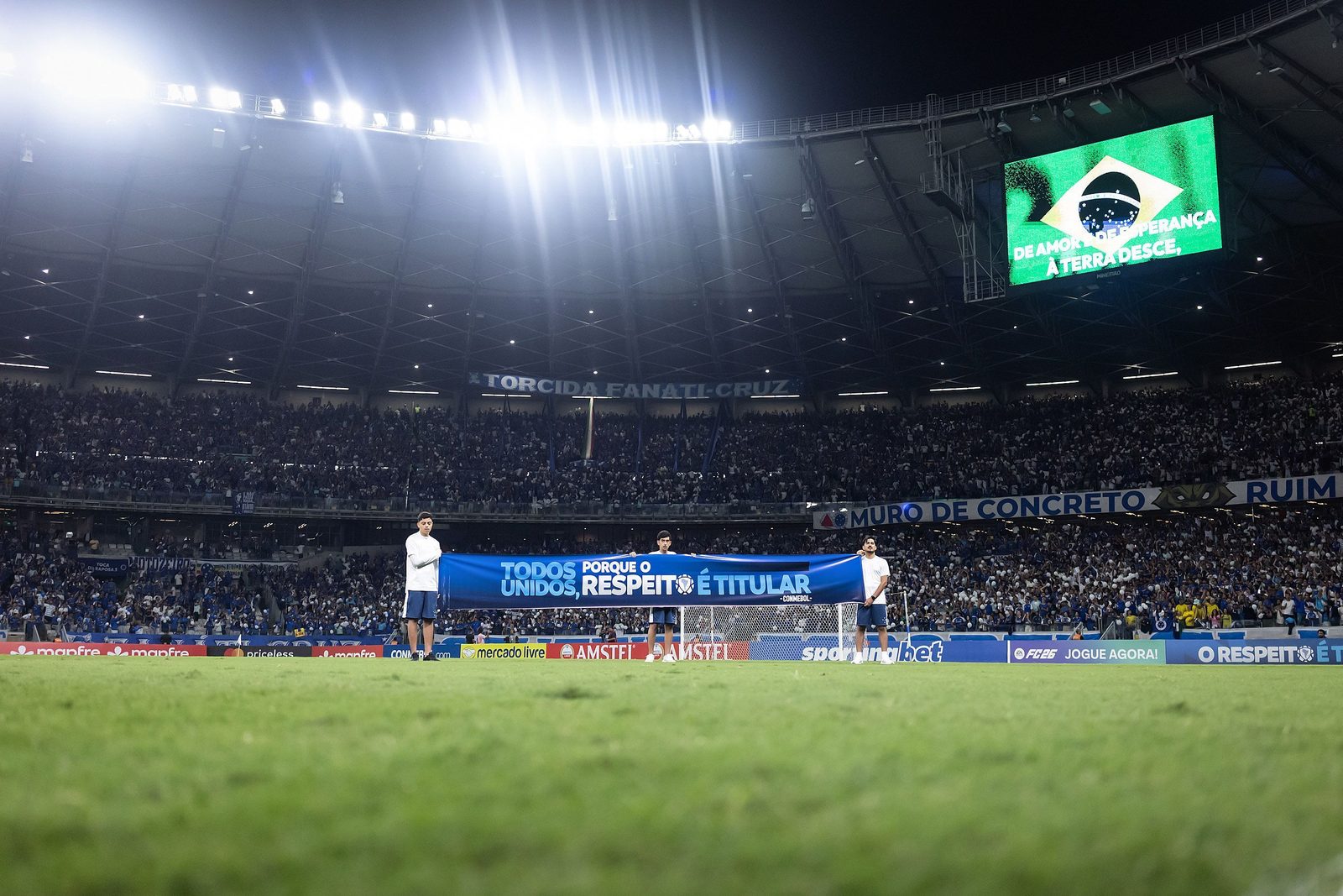 Mineirão, palco do jogo de ida das quartas, em 26 de agosto