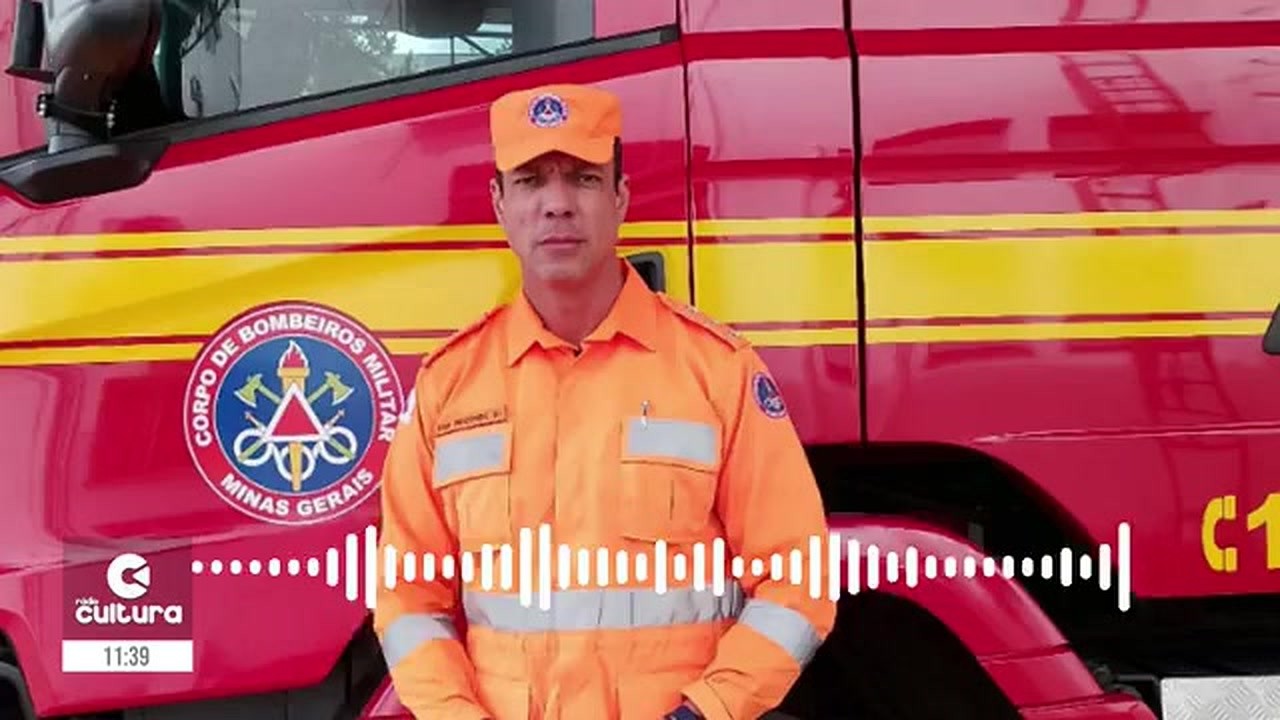 Bombeiros desmontaram máquina de capim para soltar estudante da UFLA que teve o braço amputado